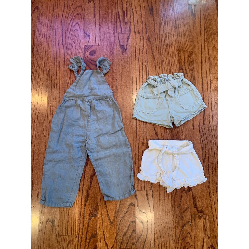 Zara Girls Spring Summer Romper Shorts Lot | 3-4 years